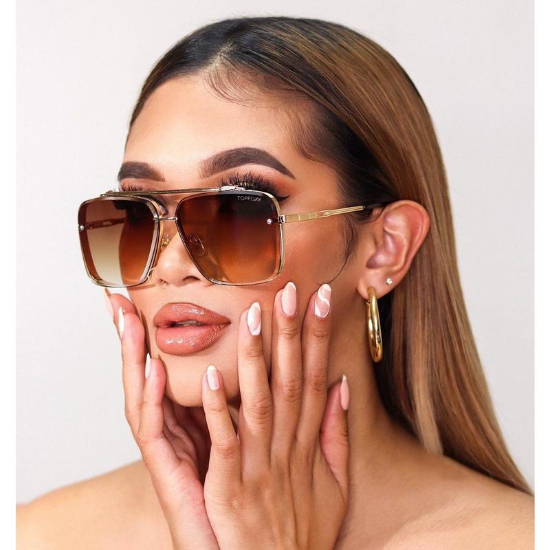 🔥HOT SALE - Retro Gradient Sunglasses UV400 Protection