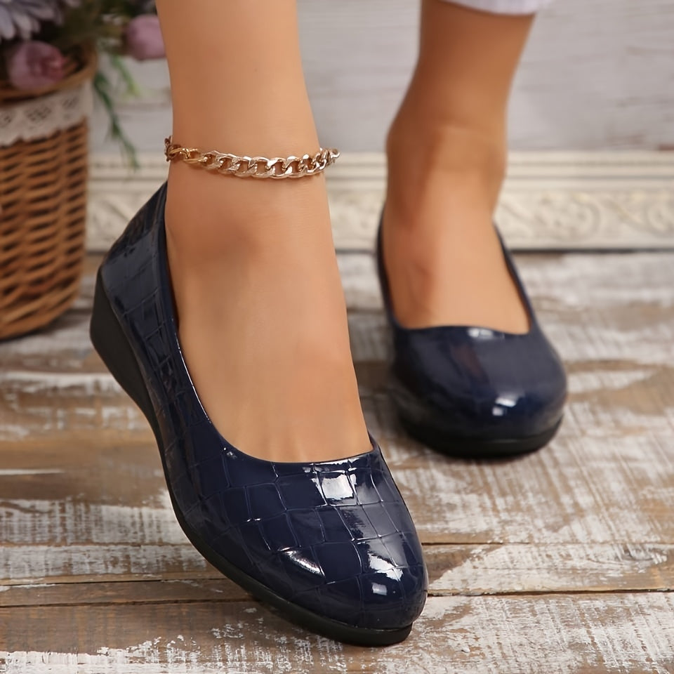 Orthopedic Leather Walking Shoes – Lightweight Anti-Slip Comfort