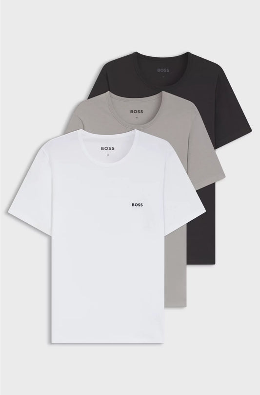 THREE-PACK OF COTTON UNDERWEAR T-SHIRTS